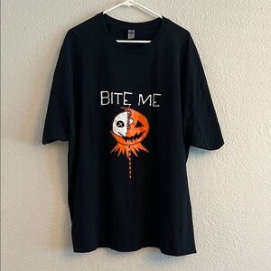 Black graphic T-shirt, 3XL